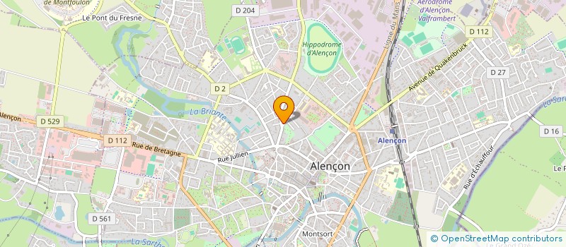 localisation de l'entreprise COMIT DEPT UNION SPORT ENS 1ER DEGR ORNE à ALENCON