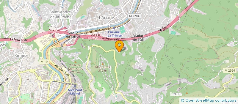 localisation de l'entreprise COMIT ENT SOC NOUVEL TRANSP AGGLOM NICOI  DRAP