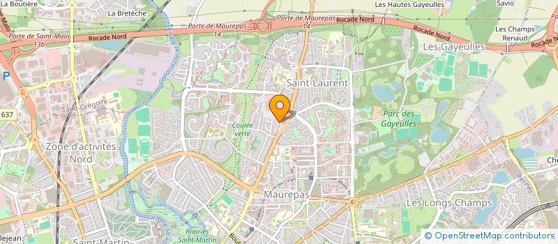 localisation de l'entreprise COMIT ENTEN CRECH HALT GARD PAR I ET V à RENNES