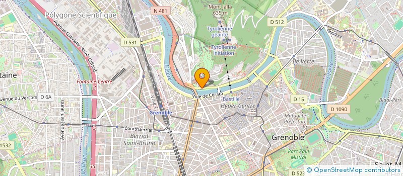 localisation de l'entreprise COMIT GRENOB AIDE AU LOGEMENT à GRENOBLE
