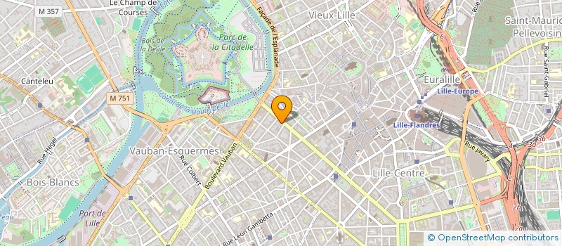 localisation de l'entreprise COMIT INTERENTREPRISE REG FR3-TDF à LILLE