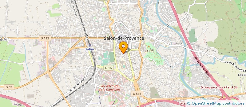 localisation de l'entreprise COMIT LOCAL EMPLOI PROMOT ECONOMIQUE  SALON-DE-PROVENCE