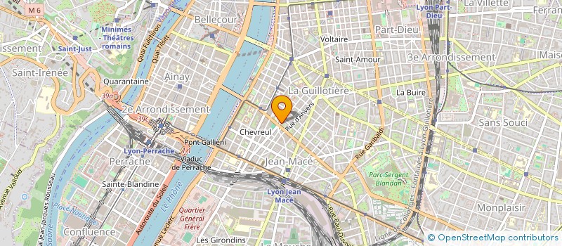 localisation de l'entreprise COMIT LYON SECOURS URGENC SANS LOGIS  LYON