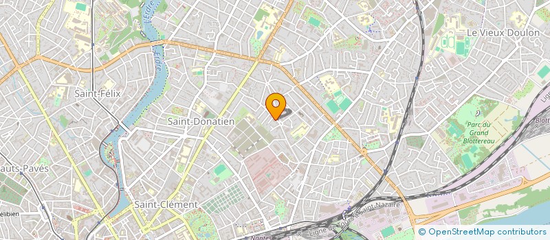 localisation de l'entreprise COMIT NATION DEFENS ALCOOLIS PAYS LOIRE à NANTES