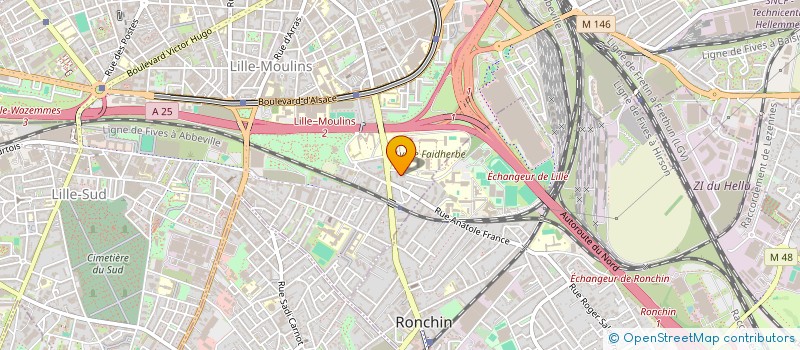 localisation de l'entreprise COMIT ORGANIS CHAMPION MONDE HALTEROPHIL à LILLE