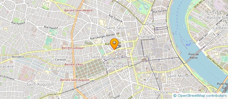 localisation de l'entreprise COMIT REGIO OLYMPIQUE SPORTIF à BORDEAUX