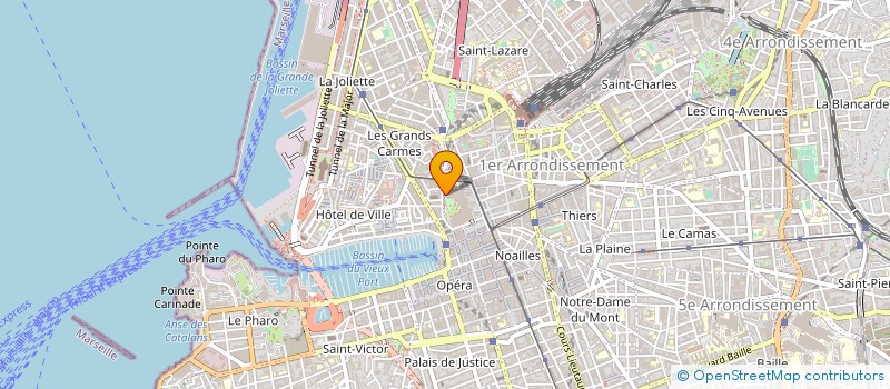 localisation de l'entreprise COMIT REGIO RELATION EXTERIEURE PACA à MARSEILLE