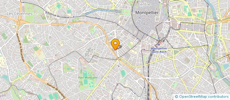 localisation de l'entreprise COMIT REGION ASAVPA LANGUEDOC ROUSSILLON à MONTPELLIER