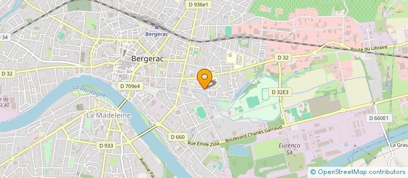 localisation de l'entreprise COMITAT DE LA SANTA ESTELA 2003 à BERGERAC