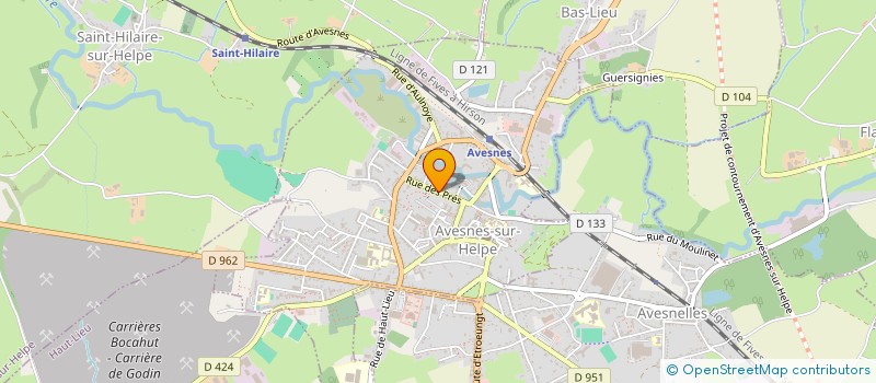 localisation de l'entreprise COMITE ACTION EN FAVEUR PERSONNES AGEES à AVESNES-SUR-HELPE
