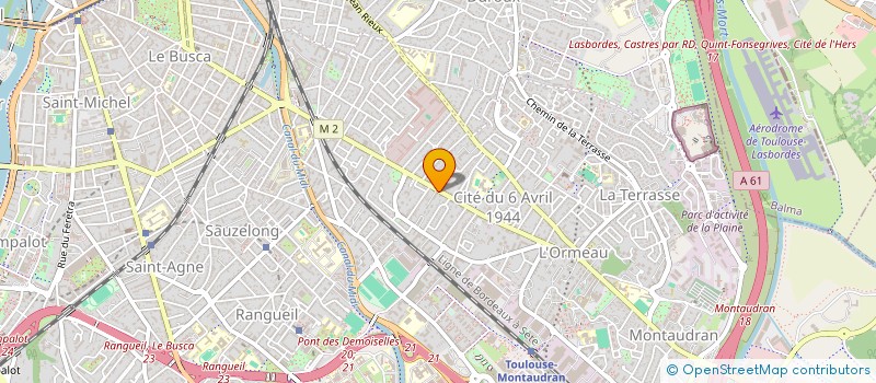 localisation de l'entreprise COMITE ACTION SOCIALE ISRAELITE TOULOUSE à TOULOUSE