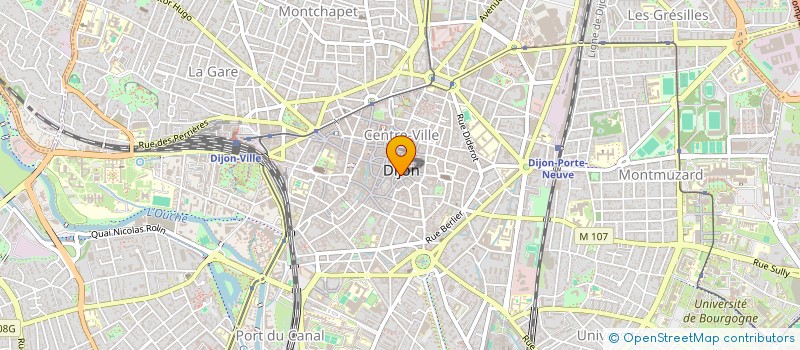 localisation de l'entreprise COMITE ACTION SOCIALE MAIRIE DIJON à DIJON
