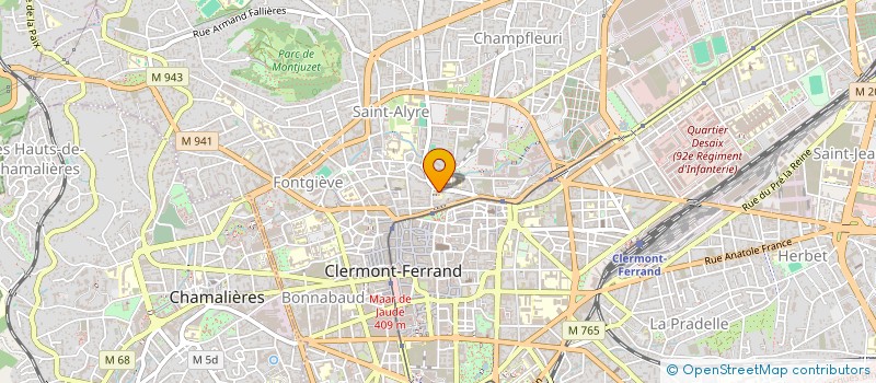 localisation de l'entreprise COMITE ALEXIS DANAN DU PUY DE DOME (CAD 63) - POUR LA PROTECTION DE L'ENFANCE à CLERMONT-FERRAND