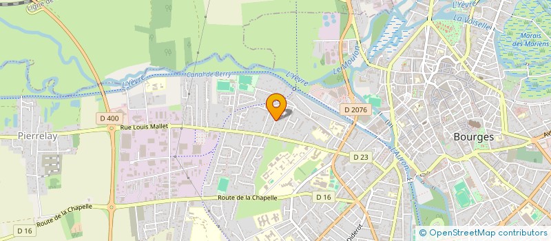 localisation de l'entreprise COMITE ALLIANCE HYGIENE SOCIAL à BOURGES