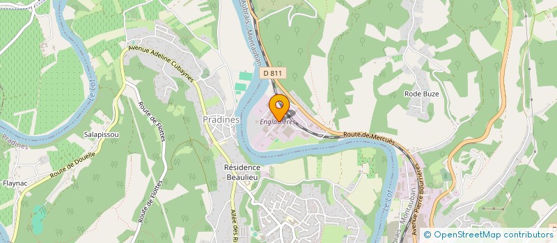 localisation de l'entreprise COMITE AMIS D'EMMAUS DE CAHORS à CAHORS