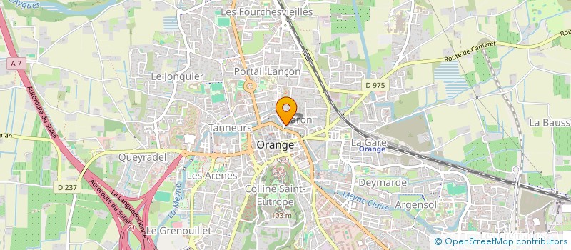 localisation de l'entreprise COMITE AMITIE ORANGE RASTATT  ORANGE