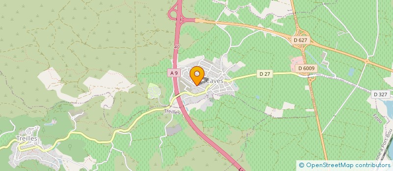 localisation de l'entreprise COMITE ANGEL BEAUTE FRANCE  CAVES