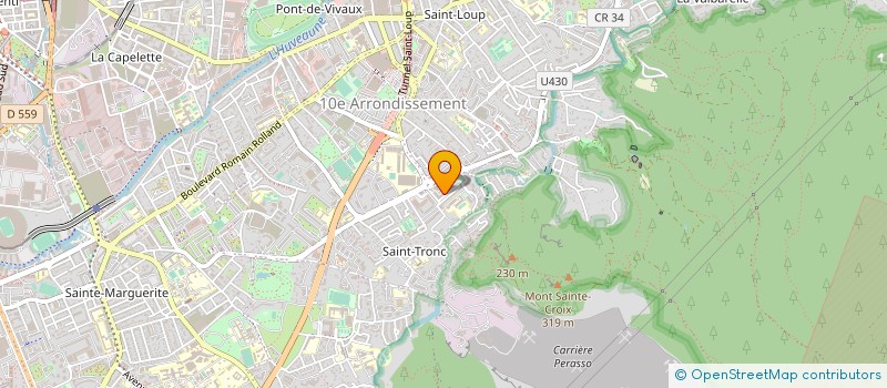 localisation de l'entreprise COMITE ANIMATION ECOLE PRIMAIRE CAS à MARSEILLE