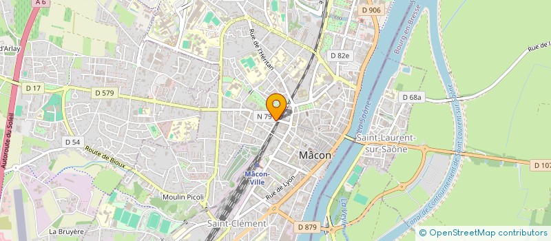 localisation de l'entreprise COMITE ANIMATION EXPRESSION HABIT QUART RAMBUTEAU NEUF CLES à MACON