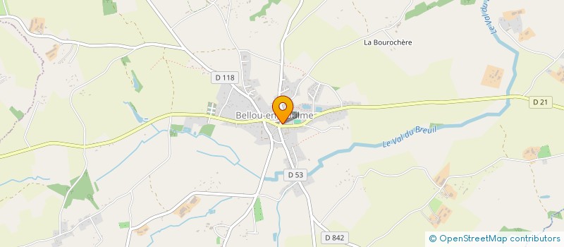 localisation de l'entreprise COMITE ANIMATION PAYS DE BRIOUZE à BRIOUZE