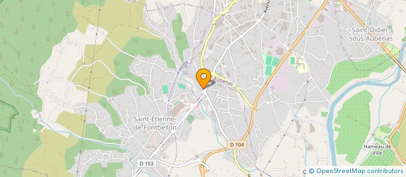 localisation de l'entreprise COMITE  ANIMATION UCELLOIS (C.A.U.)  UCEL