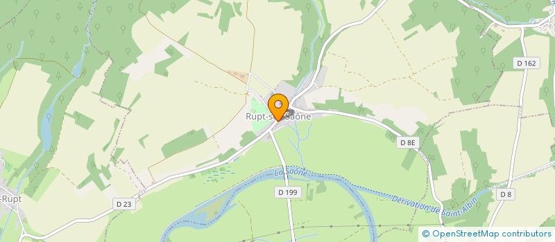 localisation de l'entreprise COMITE ANIMATIONS ET LOISIRS DE RUPT-SUR-SAONE  RUPT-SUR-SAONE