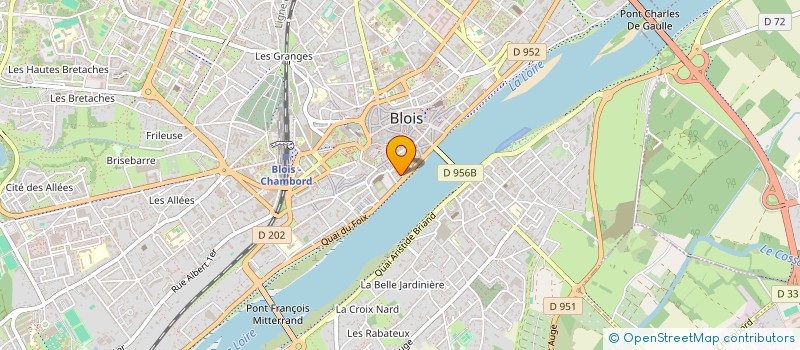 localisation de l'entreprise COMITE ARCHEOLOGIQUE DU 41 à BLOIS