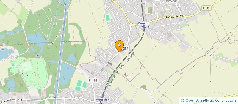 localisation de l'entreprise COMITE AUX TROIS RESIDENCES  BAUVIN