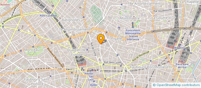 localisation de l'entreprise COMITE AVENIR INSTRUMENTAL à PARIS