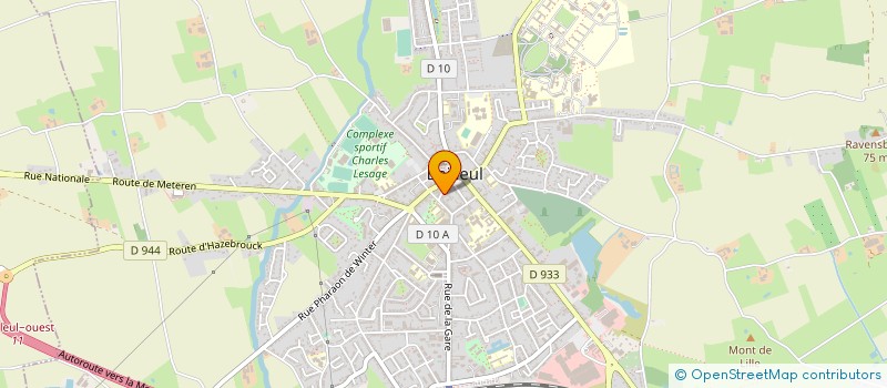 localisation de l'entreprise COMITE BAILLEULOIS AIDE PERSONNES AGEES à BAILLEUL