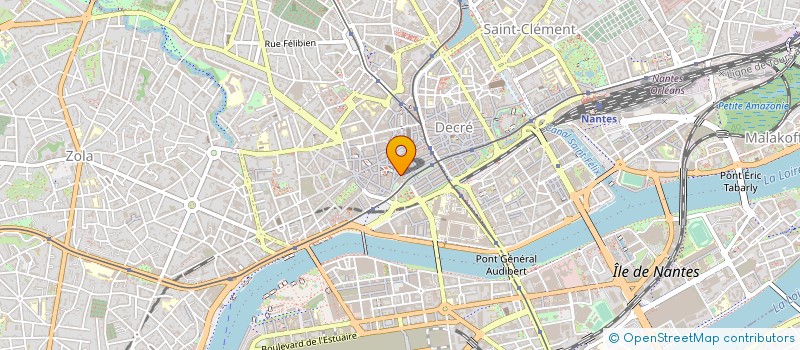 localisation de l'entreprise COMITE BIENFAISANCE COMMERCE à NANTES