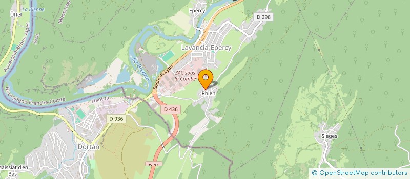 localisation de l'entreprise COMITE BOULISTE DEPARTEMENTAL DU JURA à LONS-LE-SAUNIER