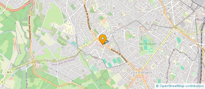 localisation de l'entreprise COMITE BOULISTE REGIONAL LANGUED ROUSSIL à MONTPELLIER