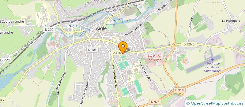 localisation de l'entreprise COMITE CANTONAL DE L'AIGLE DE LA FEDERATION NATIONALE DES ANCIENS COMBATTANTS EN ALGERIE à L'AIGLE