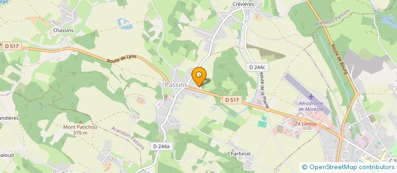 localisation de l'entreprise COMITE CANTONAL DE VEZERONCE DE LA FEDERATION NATIONALE DES ANCIENS COMBATTANTS EN ALGERIE MAROC ET TUNISIE  VEZERONCE-CURTIN