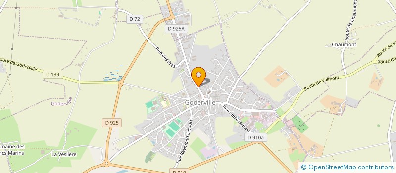 localisation de l'entreprise COMITE CANTONALE D'AIDE A DOMICILE  GODERVILLE