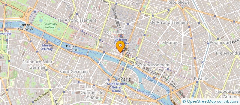 localisation de l'entreprise COMITE CATHOLIQUE FAIM DEVELOPPEMENT à PARIS