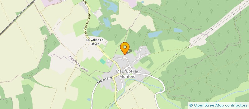 localisation de l'entreprise COMITE CHAMP ARDENNE FF RANDONNEE PEDEST  MAURUPT-LE-MONTOIS