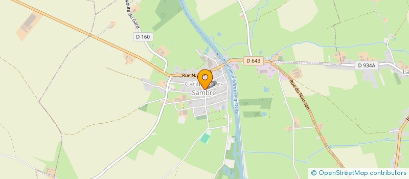 localisation de l'entreprise COMITE COMMUNAL D ANIMATIONS à CATILLON-SUR-SAMBRE