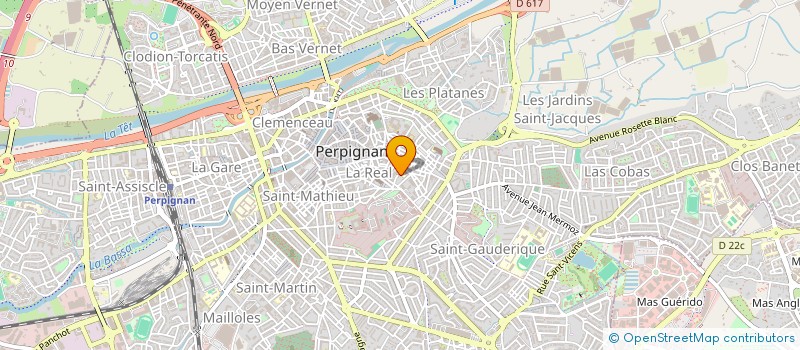 localisation de l'entreprise COMITE CONSULTATIF DEPARTEMENT DES SPORT à PERPIGNAN