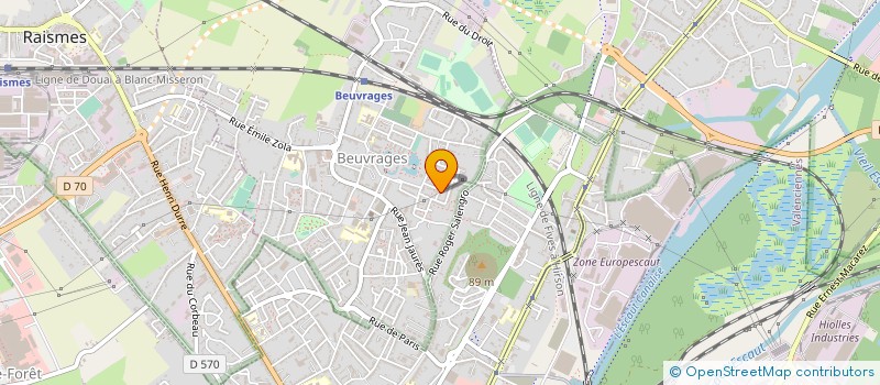 localisation de l'entreprise COMITE COOP CCPM  BEUVRAGES