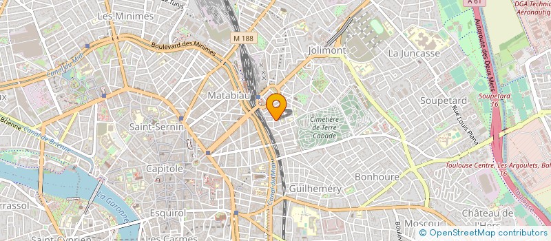 localisation de l'entreprise COMITE COORDIN CONCOURS HIPPIQ LAURAGAIS à TOULOUSE