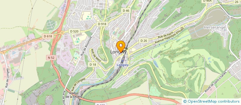 localisation de l'entreprise COMITE COORDIN FETES ET LOISIRS LONGWY à LONGWY