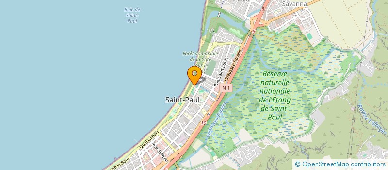 localisation de l'entreprise COMITE CULTUREL DE SAINT PAUL à SAINT-PAUL
