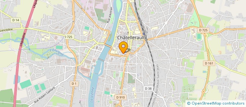 localisation de l'entreprise COMITE D ACTION CGT DEFENSE DROITS SOCIAUX  CHATELLERAULT