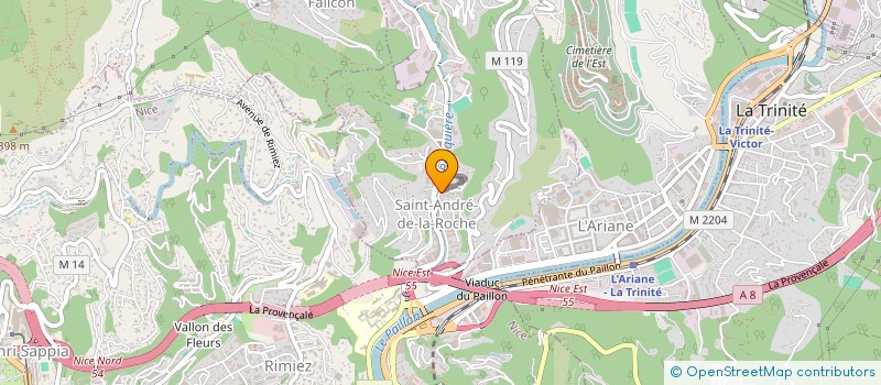 localisation de l'entreprise COMITE D'ACTION POUR LA SAUVEGARDE DE SAINT ANDRE  SAINT-ANDRE-DE-LA-ROCHE