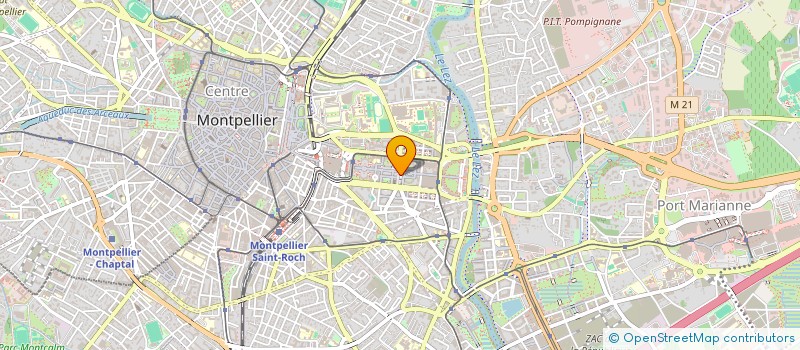 localisation de l'entreprise COMITE D'ACTION SOCIALE SPORTIVE ET CULTURELLE DU DISTRICT DE L'AGGLOMERATION DE MONTPELLIER à MONTPELLIER