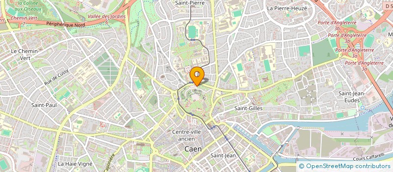 localisation de l'entreprise COMITE D ACTION SOCIALE UNIVER à CAEN