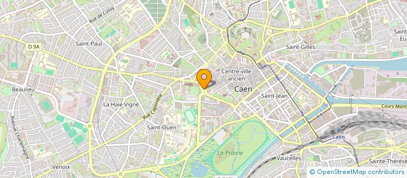 localisation de l'entreprise COMITE D'AIDE AUX VIEILLARDS DE CAEN à CAEN