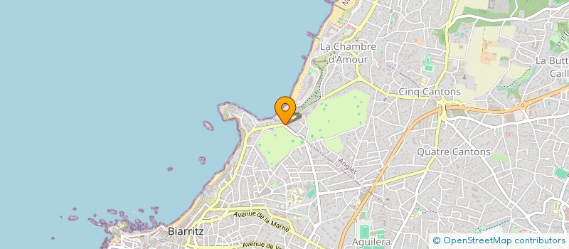 localisation de l'entreprise COMITE D'AIDE & SERVICES PERSONNES AGEES à BIARRITZ